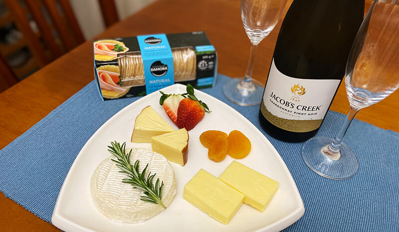 Packages Cheese Plate and Bubbles Packages Cheese Plate and Bubbles